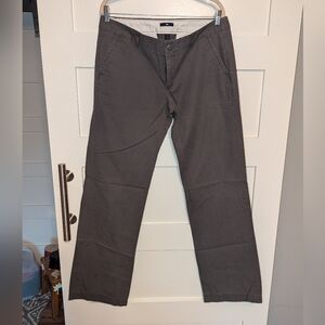 Women's Gray trousers in Extra long. Gap size 12 extra long women's pants.